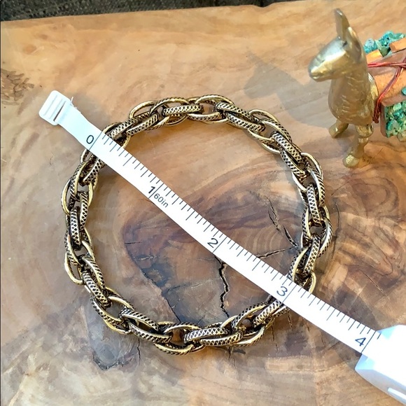 Banana Republic Interlock Loops Bangle NWOT - Picture 2 of 3